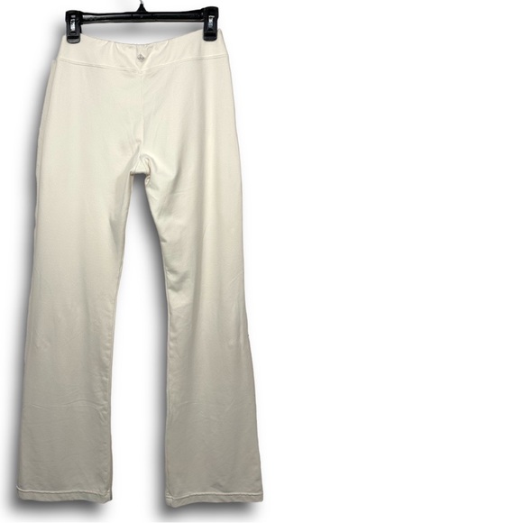 Prana women's yoga pants ivory Medium cotton modal stretch wide bang exercise - Picture 5 of 6